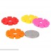 Woreach Snowflakes Connect Interlocking Plastic Disc Early Educational Building Toys for Child Toddlers Small Boys Girls Preschool 100pcs B01FJQINGM